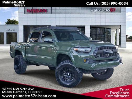 Army Green 2021 Toyota Tacoma TRD Sport