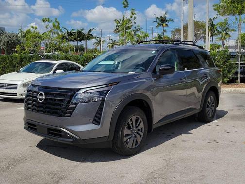 Gun Metallic 2026 Nissan Pathfinder SV
