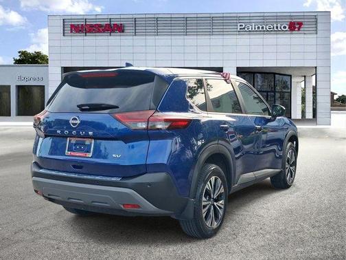 Caspian Blue 2023 Nissan Rogue SV