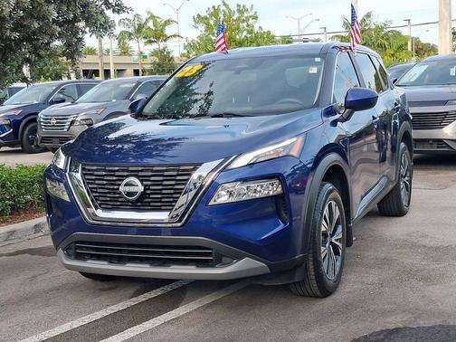 Caspian Blue 2023 Nissan Rogue SV