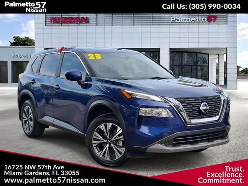 Caspian Blue 2023 Nissan Rogue SV