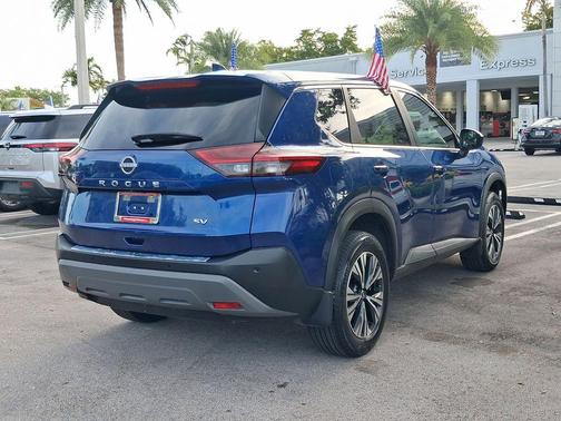 Caspian Blue 2023 Nissan Rogue SV
