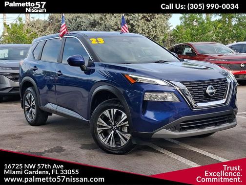 Caspian Blue 2023 Nissan Rogue SV