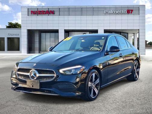 Black 2025 Mercedes-Benz C-Class C 300
