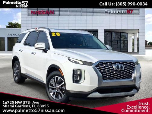 Hyper White 2020 Hyundai PALISADE SEL