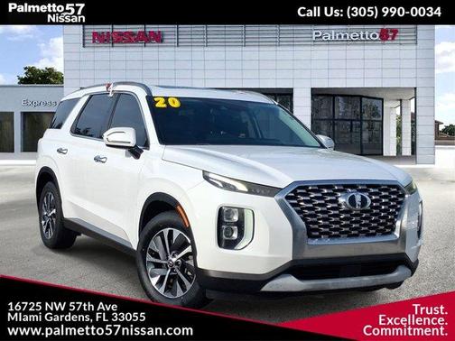 Hyper White 2020 Hyundai PALISADE SEL