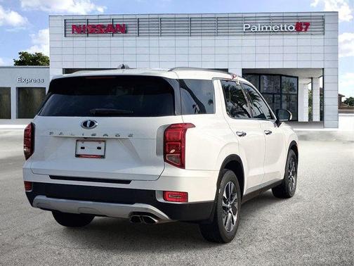 Hyper White 2020 Hyundai PALISADE SEL