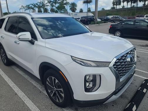 Hyper White 2020 Hyundai PALISADE SEL