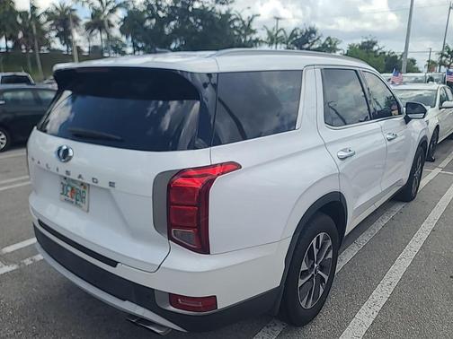 Hyper White 2020 Hyundai PALISADE SEL