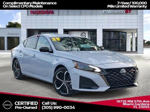 Gray Sky Pearl 2023 Nissan Altima 2.5 SR