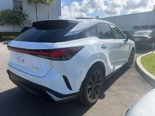 Ultra White 2024 Lexus RX 350 F SPORT Handling