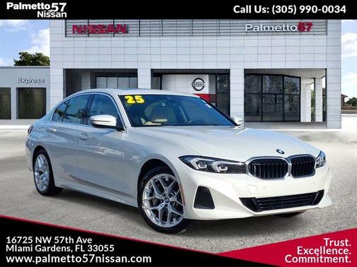 Mineral White Metallic 2025 BMW 330 i