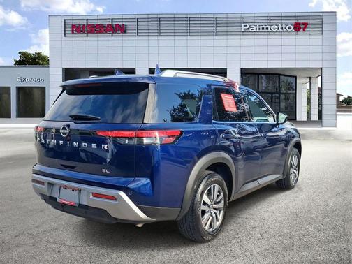 Deep Ocean Blue 2025 Nissan Pathfinder SL