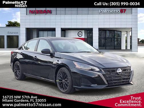 Black 2026 Nissan Altima 2.5 SV