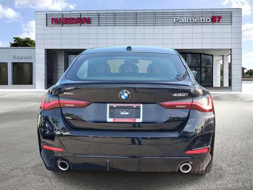 Black Sapphire Metallic 2025 BMW 430 Gran Coupe i xDrive