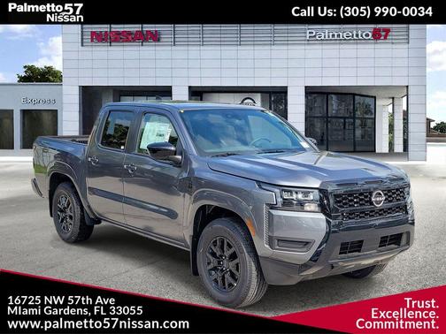 Gun Metallic 2026 Nissan Frontier SV