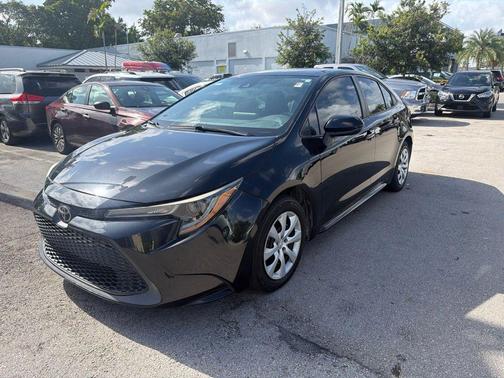 Black Sand Pearl 2020 Toyota Corolla LE