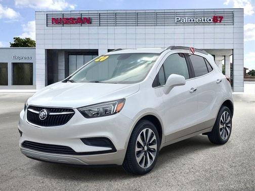 White Frost Tri-Coat 2021 Buick Encore Preferred