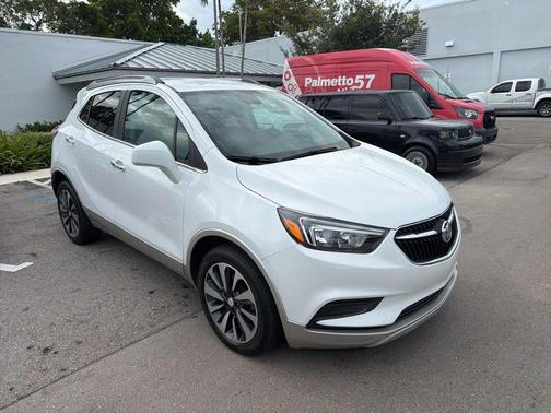 White Frost Tri-Coat 2021 Buick Encore Preferred