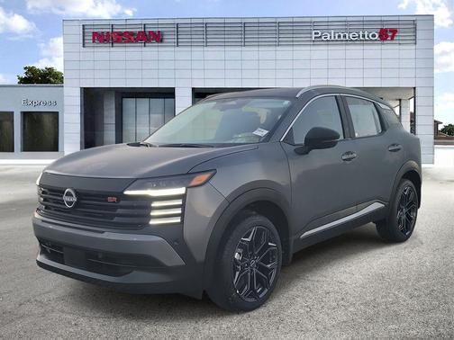 Gun Metallic 2026 Nissan Kicks SR