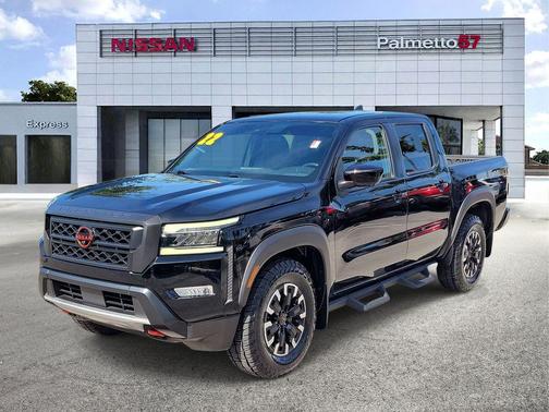 Black 2022 Nissan Frontier PRO-X
