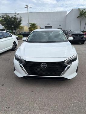 Cloud White 2024 Nissan Sentra S