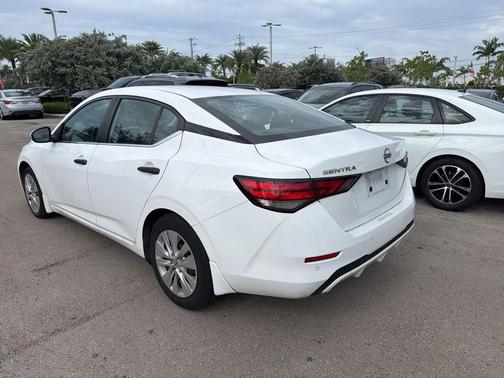 Cloud White 2024 Nissan Sentra S