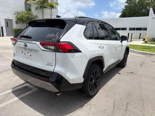 Midnight Black Metallic 2023 Toyota RAV4 Hybrid XSE
