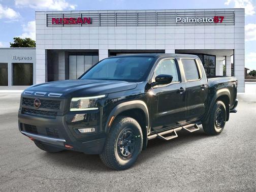 Black 2026 Nissan Frontier PRO-X