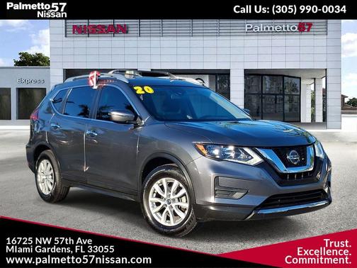 Gun Metallic 2020 Nissan Rogue SV