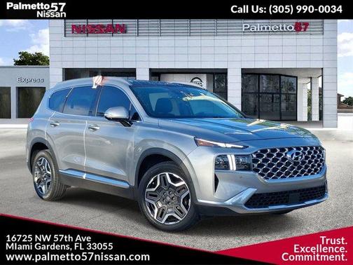 Shimmering Silver Pearl 2023 Hyundai SANTA FE Limited