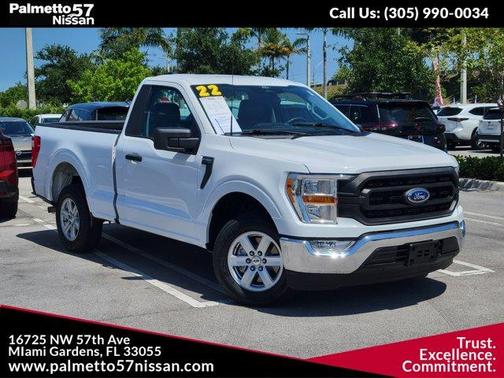 Oxford White 2022 Ford F-150 XL