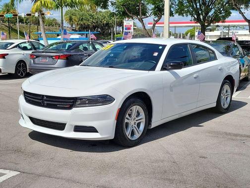 White Knuckle Clearcoat 2023 Dodge Charger SXT