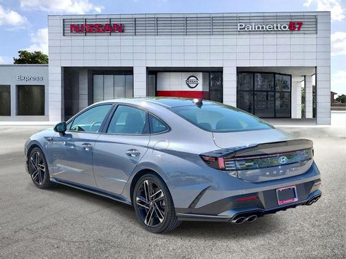 Blue 2024 Hyundai SONATA N Line