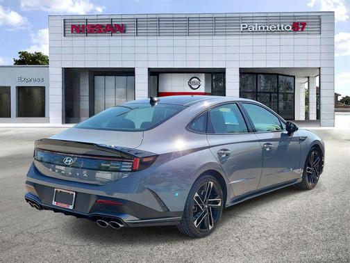 Blue 2024 Hyundai SONATA N Line