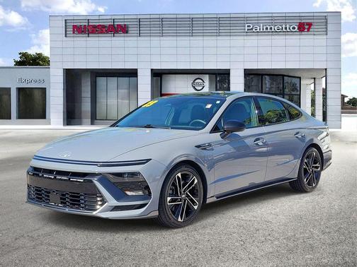 Blue 2024 Hyundai SONATA N Line