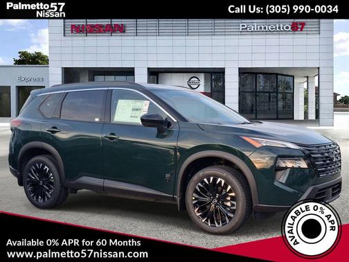 Obsidian Green 2026 Nissan Rogue Dark Armor