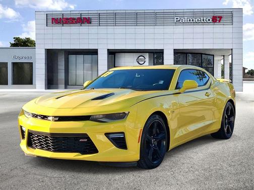 Bright Yellow 2017 Chevrolet Camaro 2SS