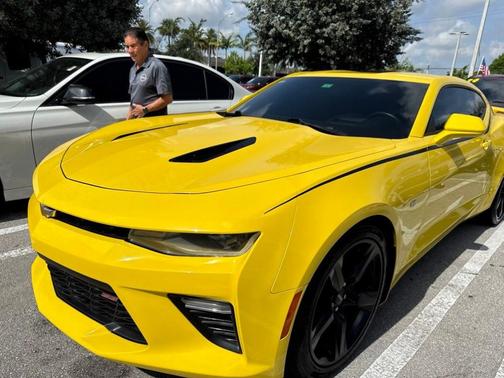 Bright Yellow 2017 Chevrolet Camaro 2SS