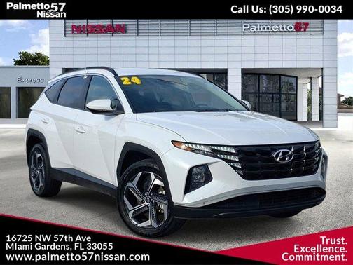 White Pearl 2024 Hyundai TUCSON Plug-In Hybrid SEL