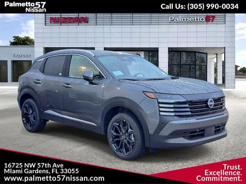 Gun Metallic 2026 Nissan Kicks SR