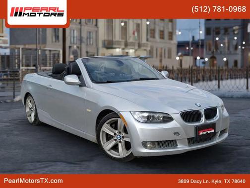 Silver 2010 BMW 335 335i Convertible 2D