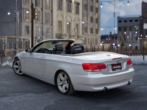 Silver 2010 BMW 335 335i Convertible 2D
