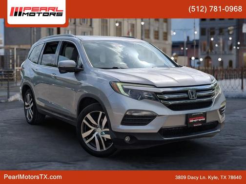 Lunar Silver Metallic 2016 Honda Pilot Touring