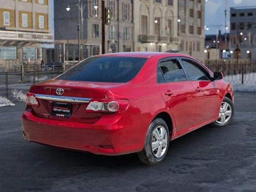 Barcelona Red Metallic 2011 Toyota Corolla LE