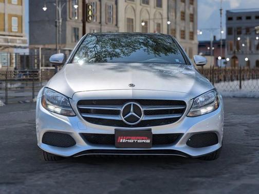 Silver 2018 Mercedes-Benz C-Class C 300 Sedan 4D
