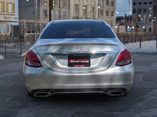 Silver 2018 Mercedes-Benz C-Class C 300 Sedan 4D
