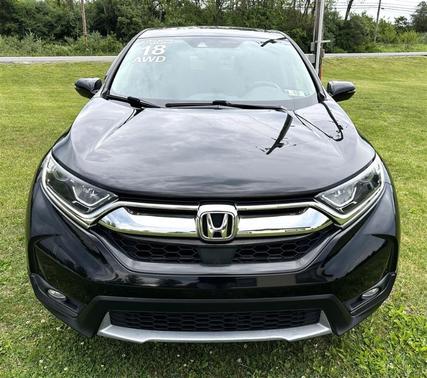 Black 2018 Honda CR-V EX-L