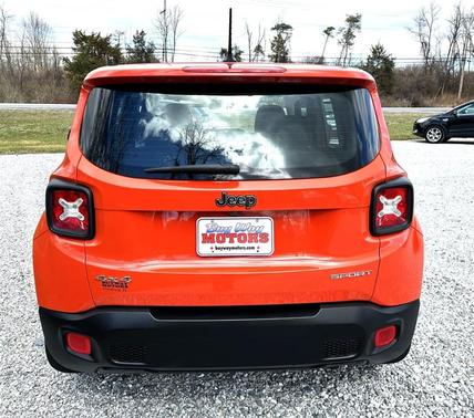 Omaha Orange 2016 Jeep Renegade Sport