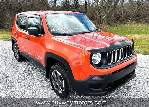 Omaha Orange 2016 Jeep Renegade Sport